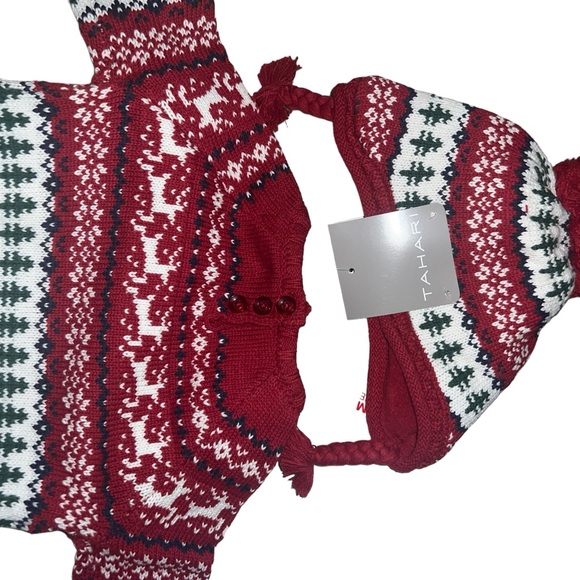 ✅NWT Tahari Girls or Boys One Piece Winter Outfit w/ hat size 3-6M - Picture 4 of 6